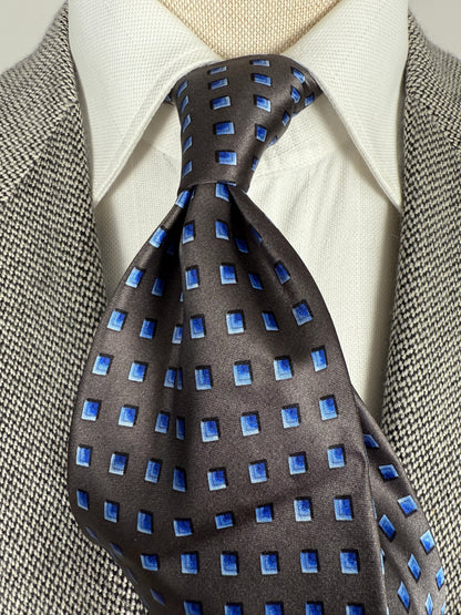 Cravatta Valentino in raso micro fantasia