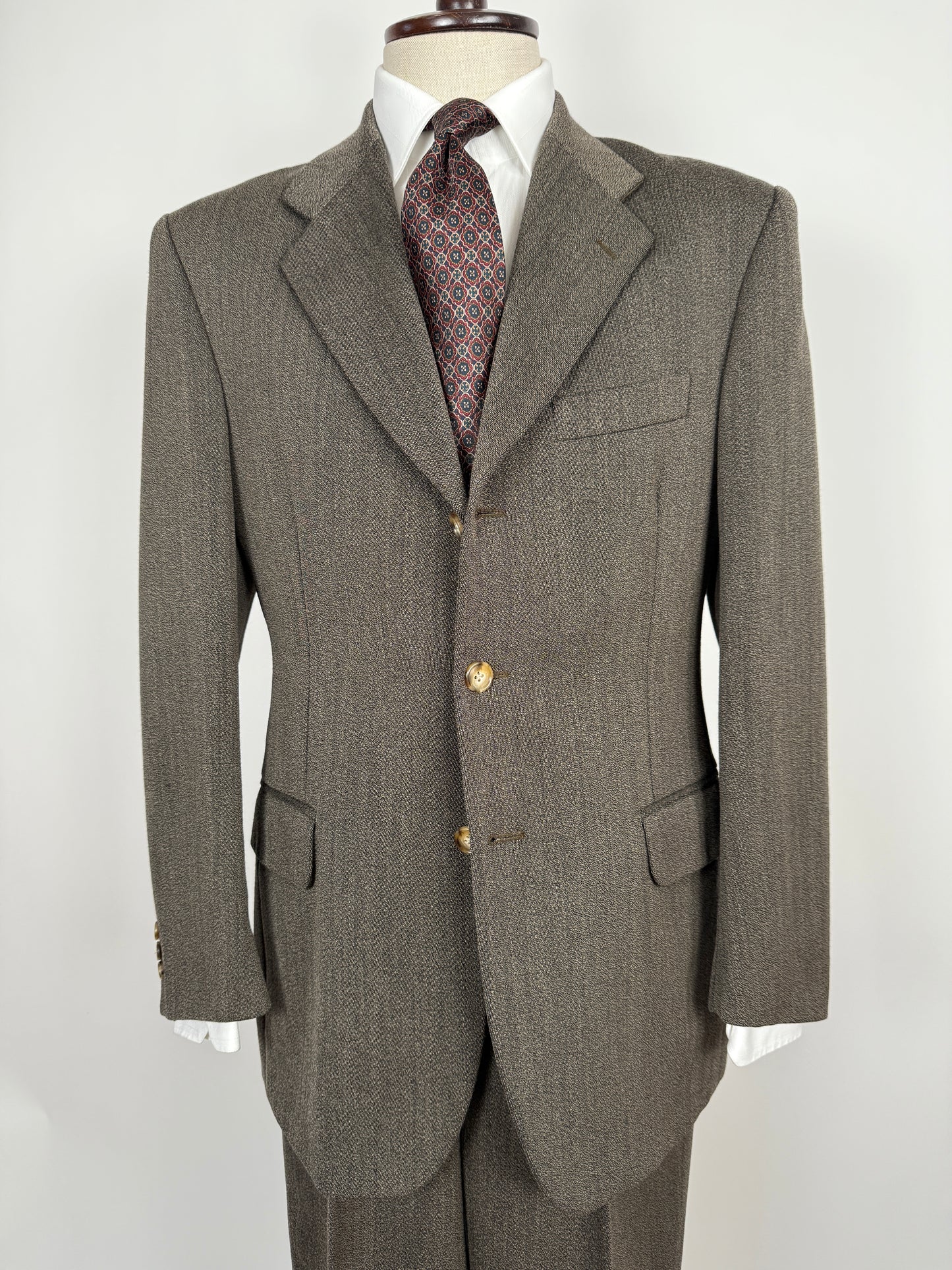 Completo anni ‘90 covert cachi - tg. 48/50