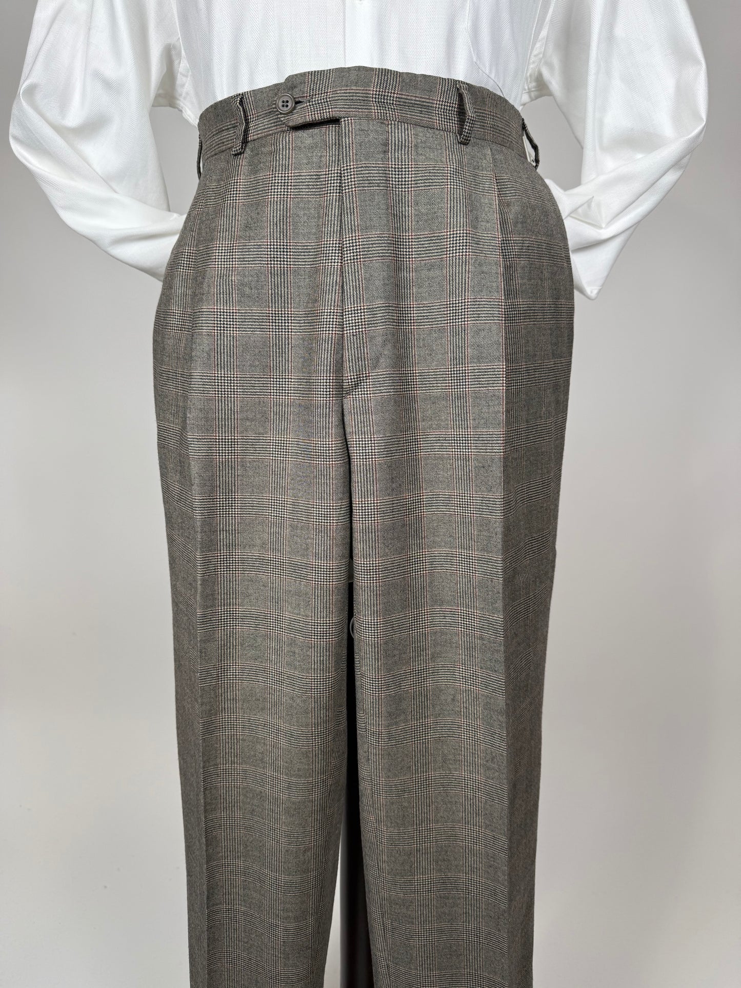 Completo Pierre Cardin principe di Galles flanella leggera - tg. 54