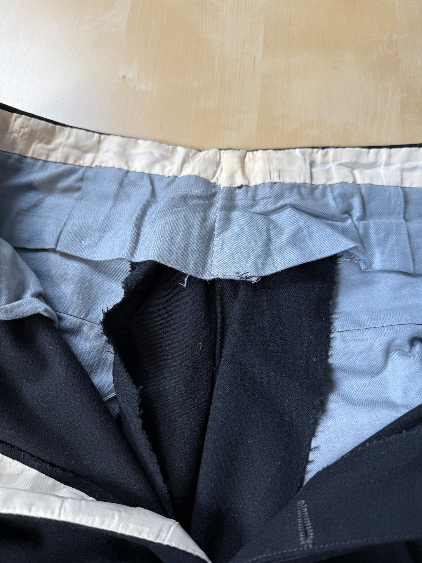 Smoking doppiopetto sartoriale anni ‘50 - tg. 46/48 (pantaloni 44)