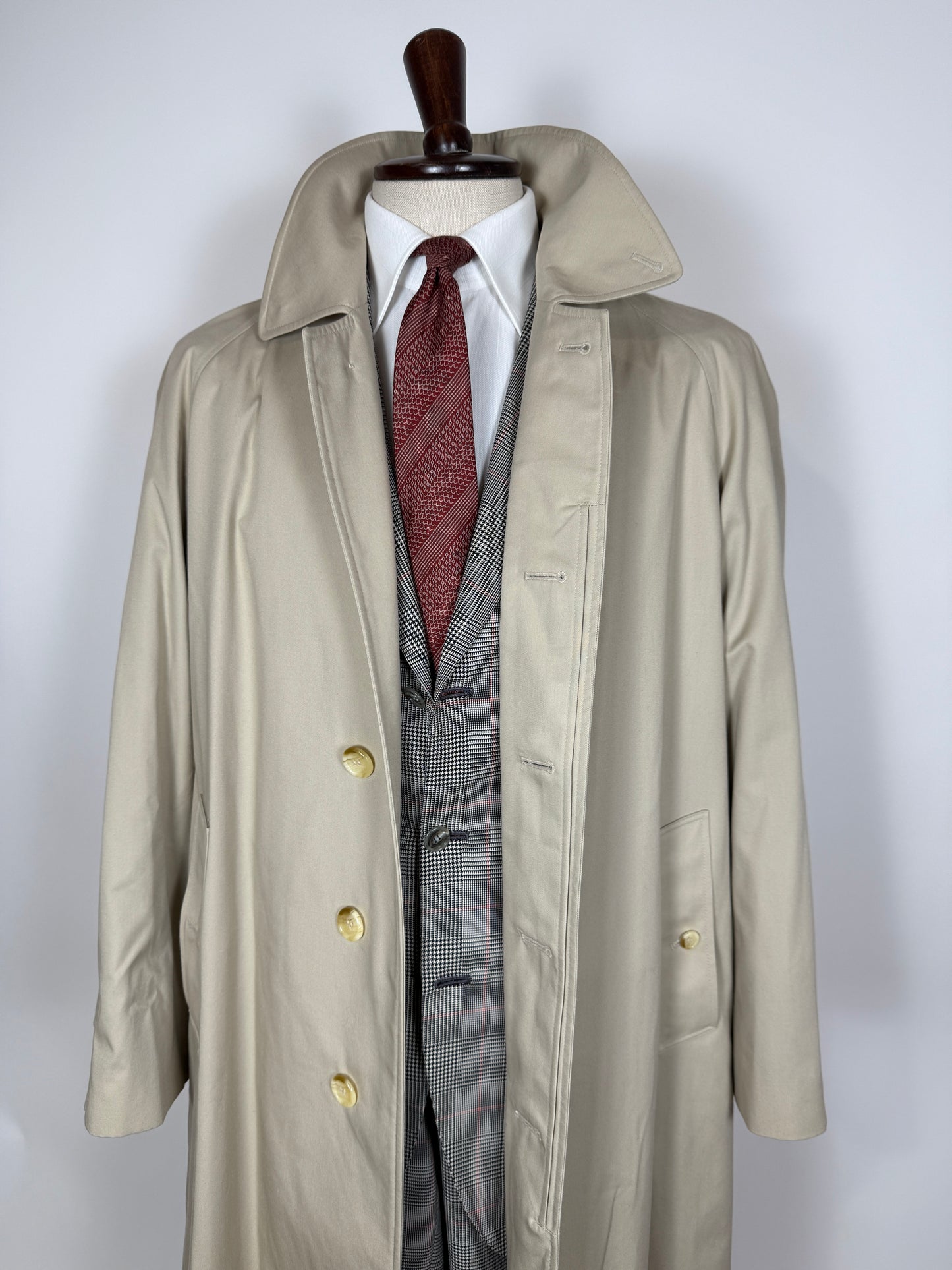 Soprabito impermeabile Burberry monopetto (nuovo) - tg. 50