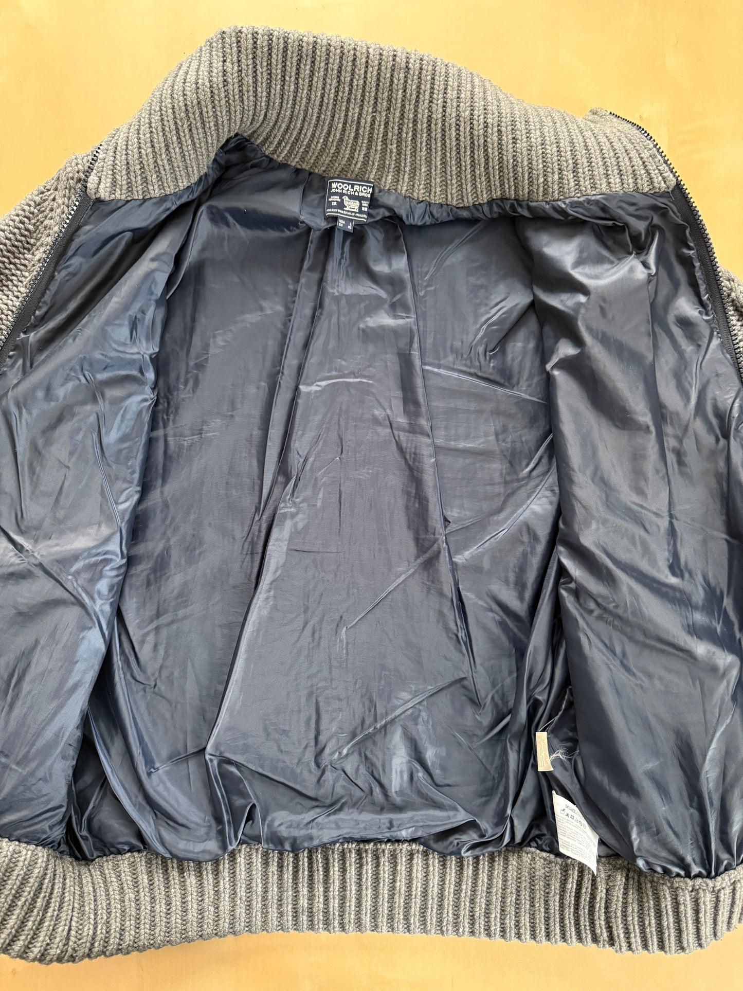 Cardigan-giubbotto Woolrich misto lana - XL