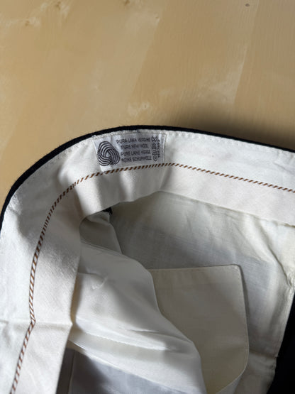 Pantaloni flanella blu notte (NOS) - tg. 44/46