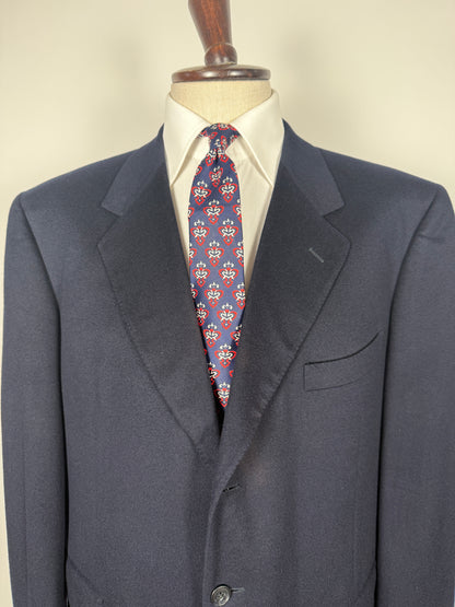Giacca Corneliani in panno di lana blu - tg. 56