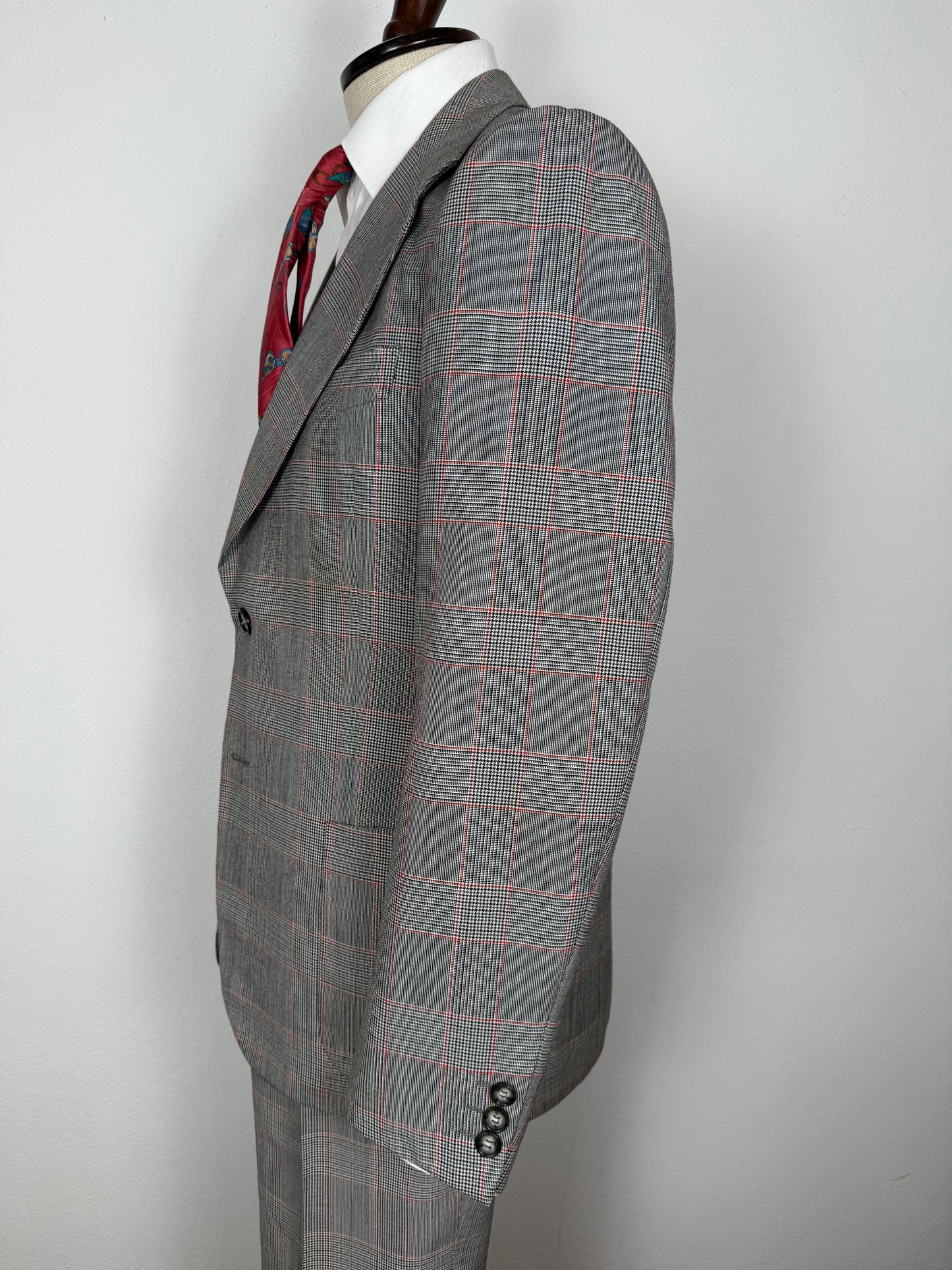 Completo anni '70 principe di Galles pettinato - tg. 50