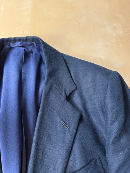 Giacca sartoriale in lino con fodera in seta - tg. 48/50