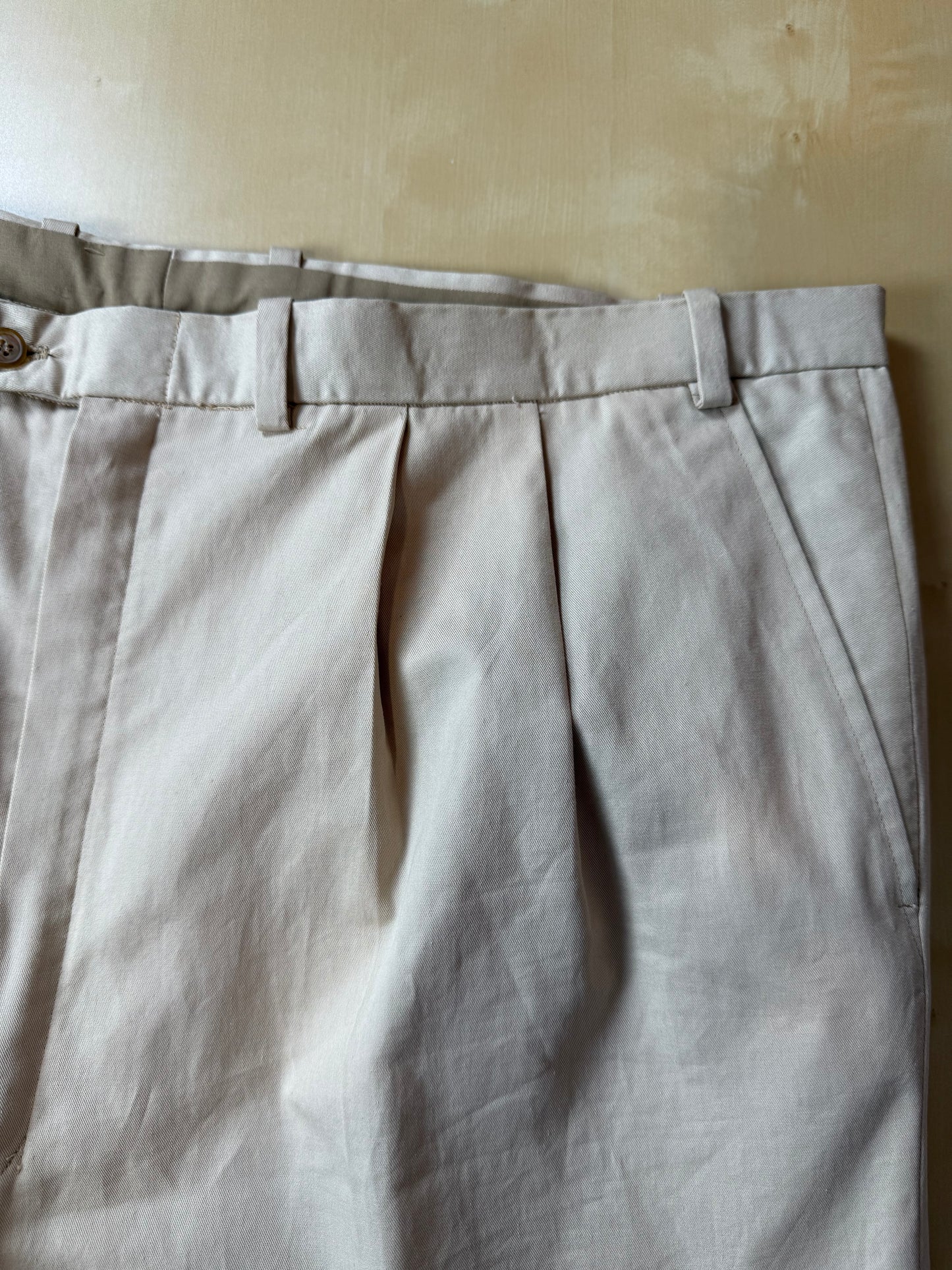 Pantaloni sartoriali cotone chino - tg. 60/62