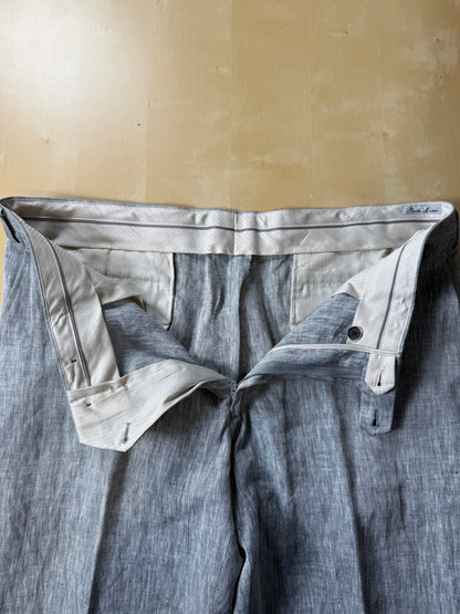Completo in lino grigio chiaro (nuovo) - tg. 54/56