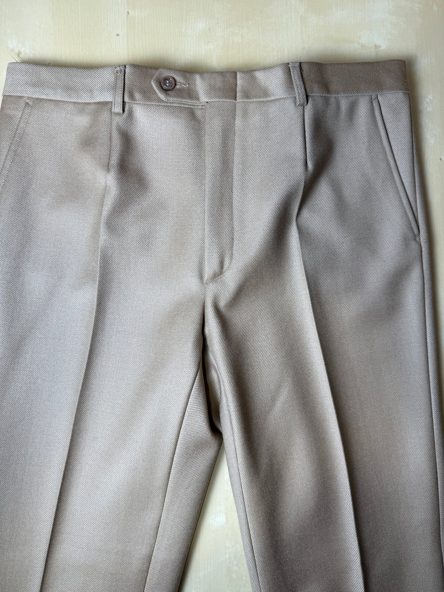 Pantaloni anni ‘70 cavalry twill beige (NOS) - tg. 50/52