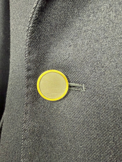 Blazer doppiopetto anni ‘70/‘80 in flanella blu - tg. 54