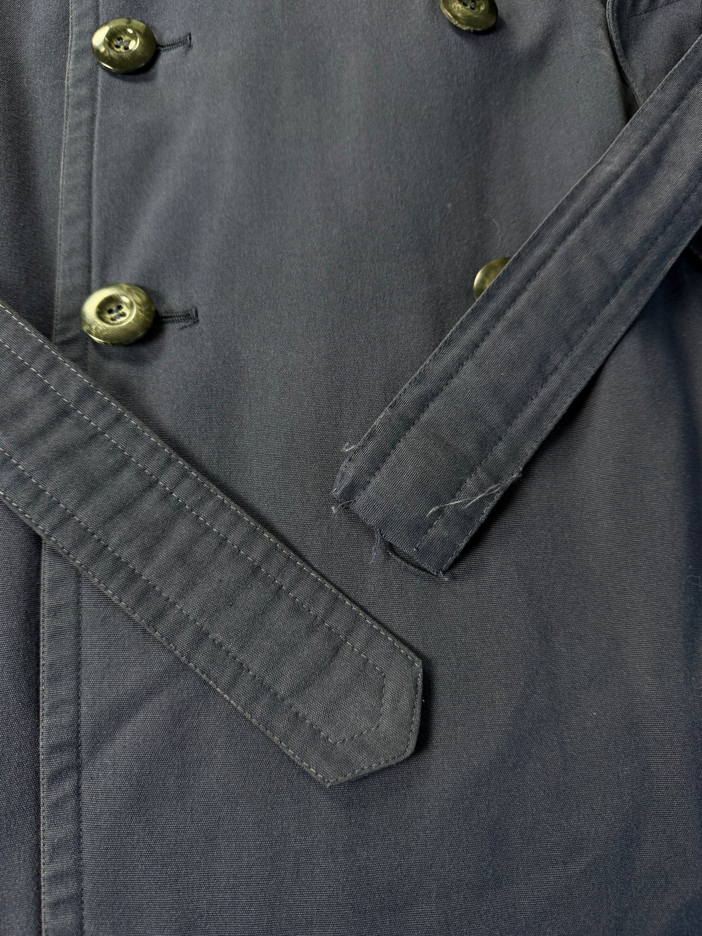 Trench anni '70 blu - tg. 48-50