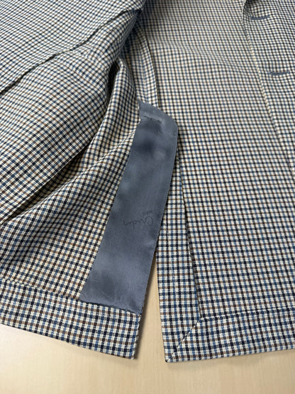 Giacca estiva Pierre Cardin anni '90 super twist quadretti - tg. 50