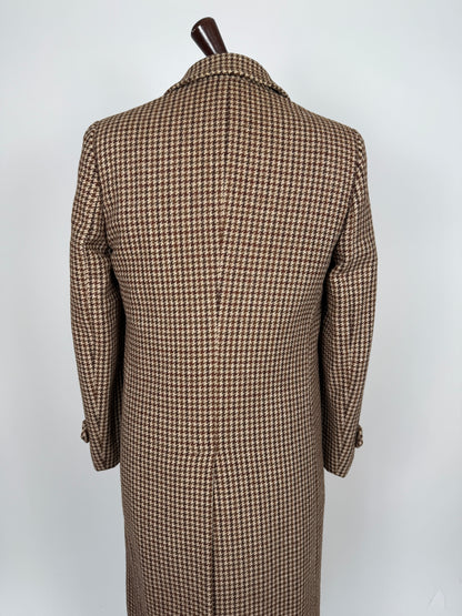 Cappotto anni ‘70 tweed pied-de-poule - tg. 44-46