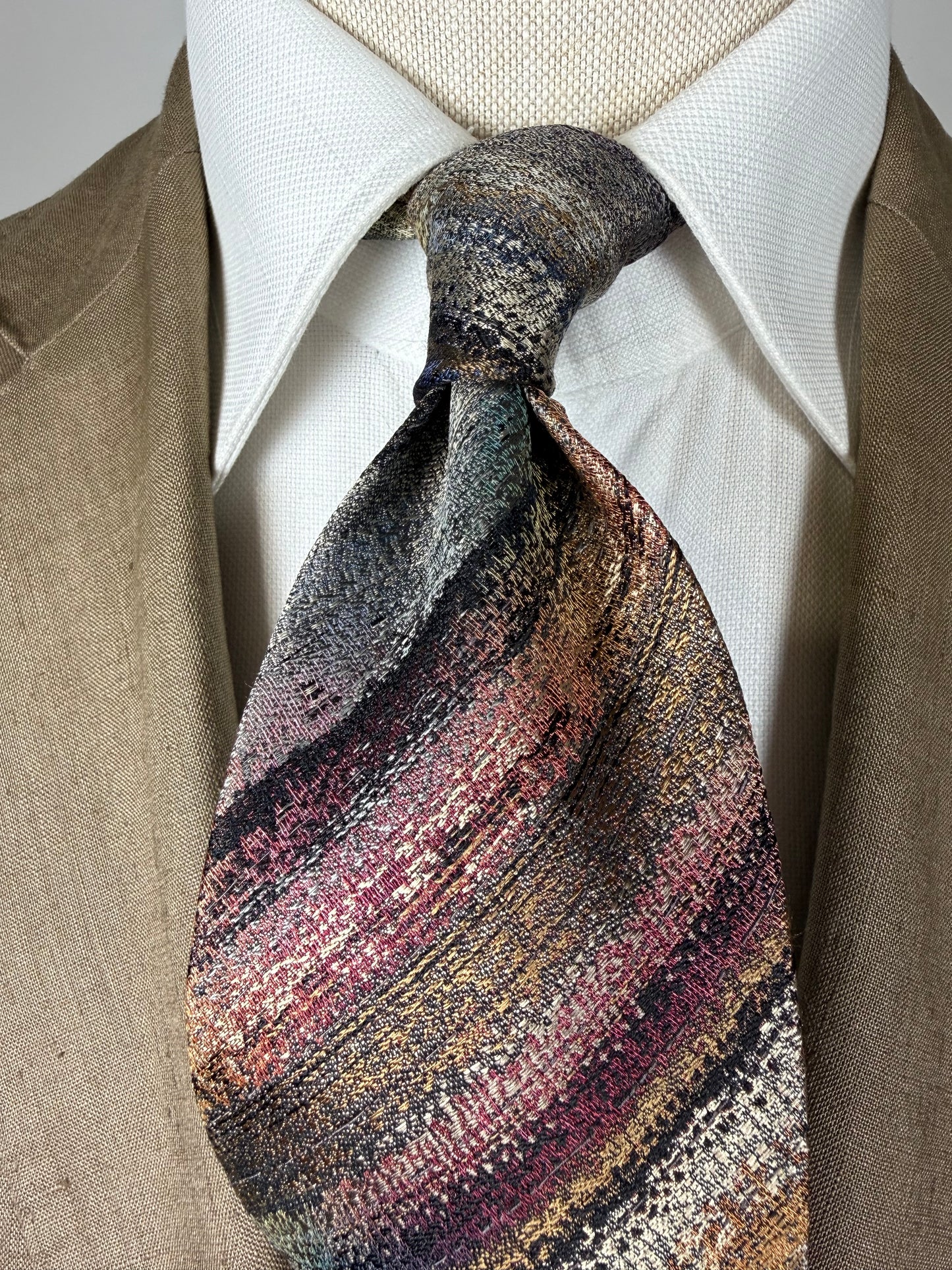 Cravatta Missoni multicolore sfumata