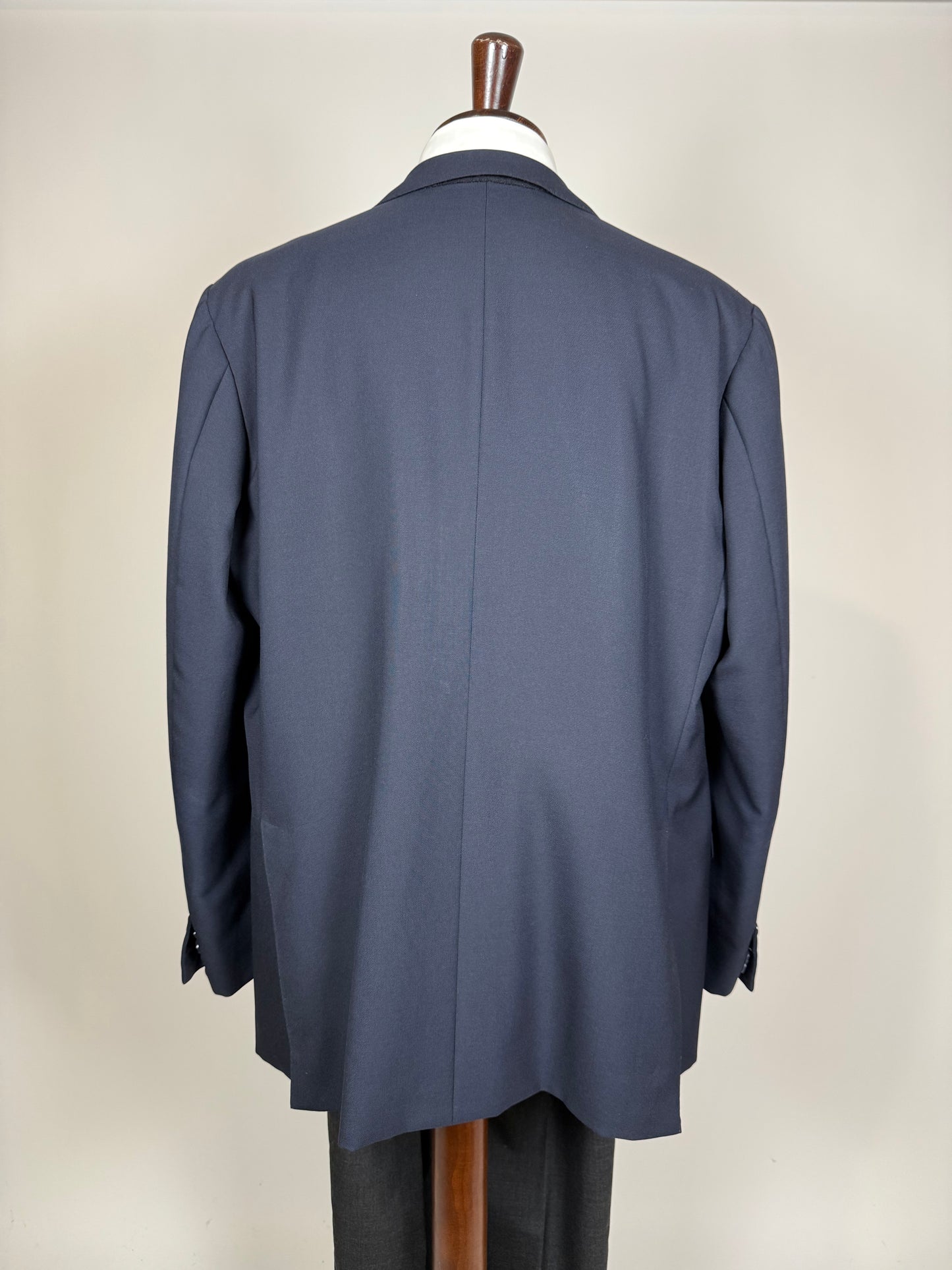 Giacca sartoriale grisaglia blu - tg. 58/60