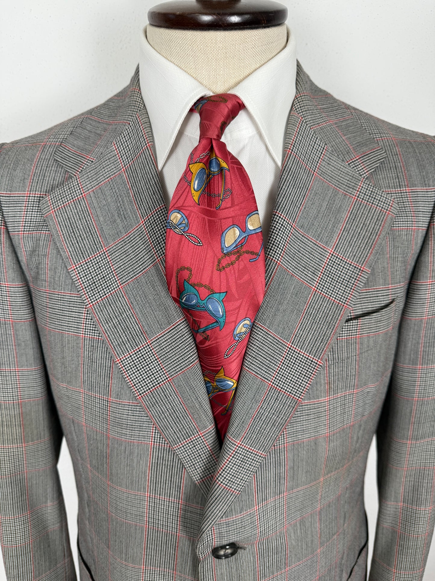 Completo anni '70 principe di Galles pettinato - tg. 50