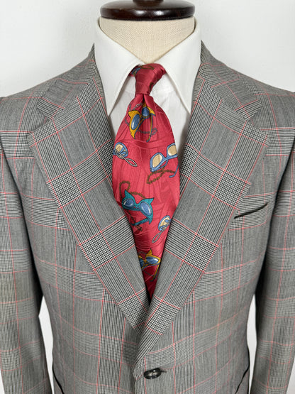 Completo anni '70 principe di Galles pettinato - tg. 50