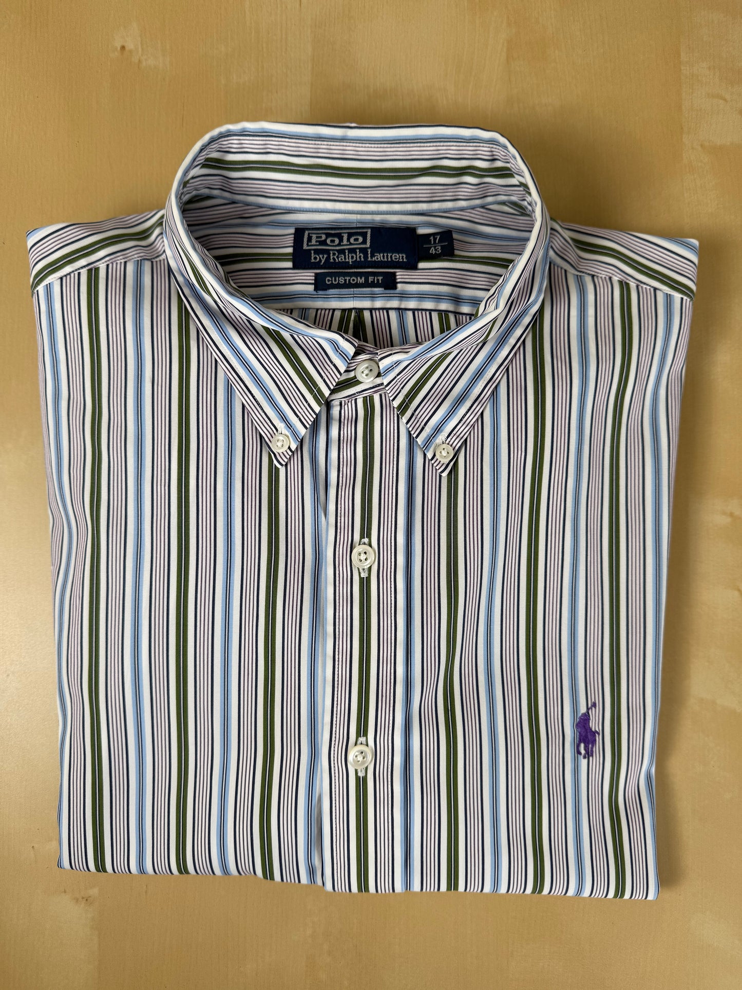 Camicia Ralph Lauren righe - XL collo 43