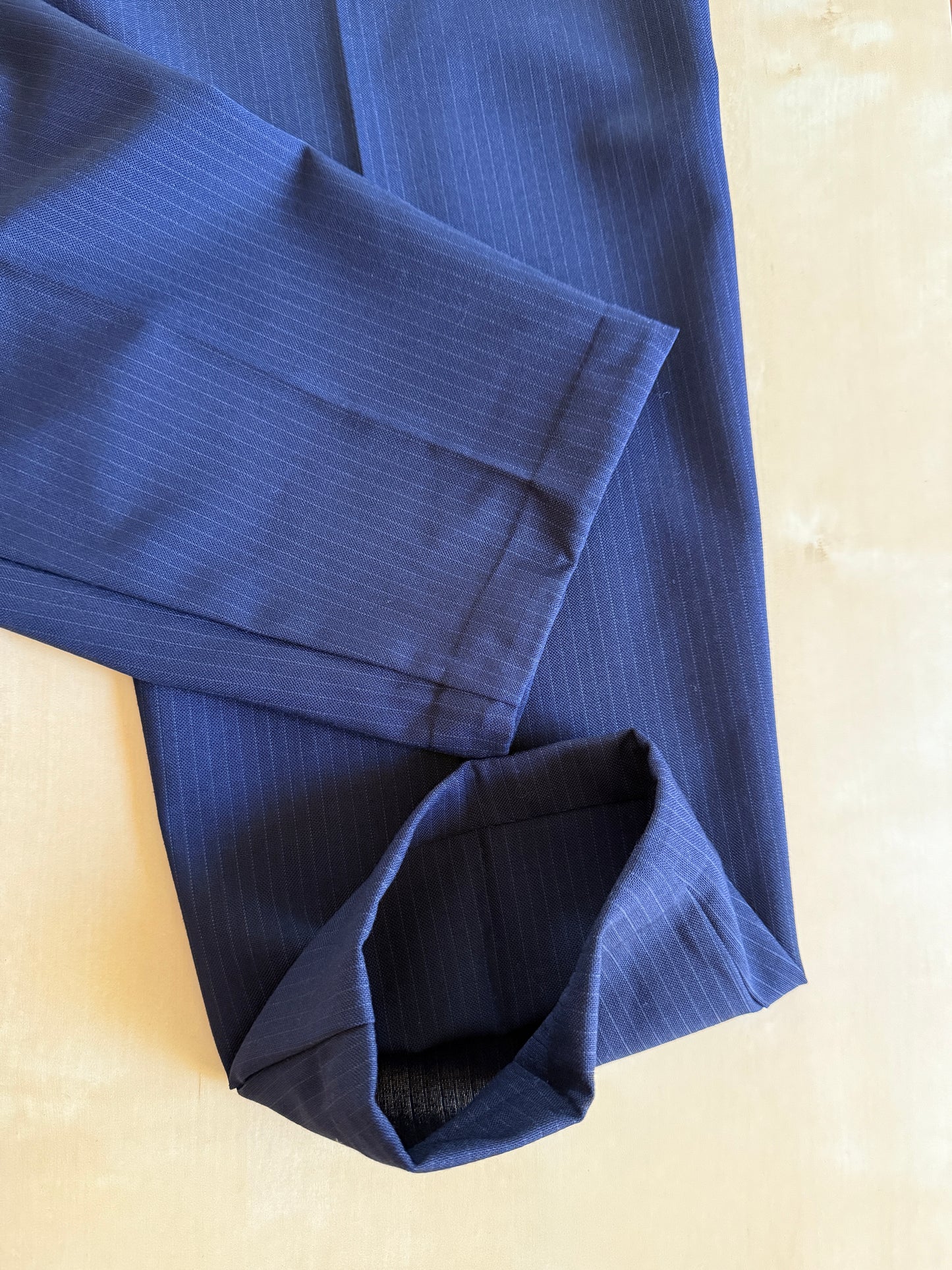 Completo Facis anni ‘90 blu gessato - tg. 58