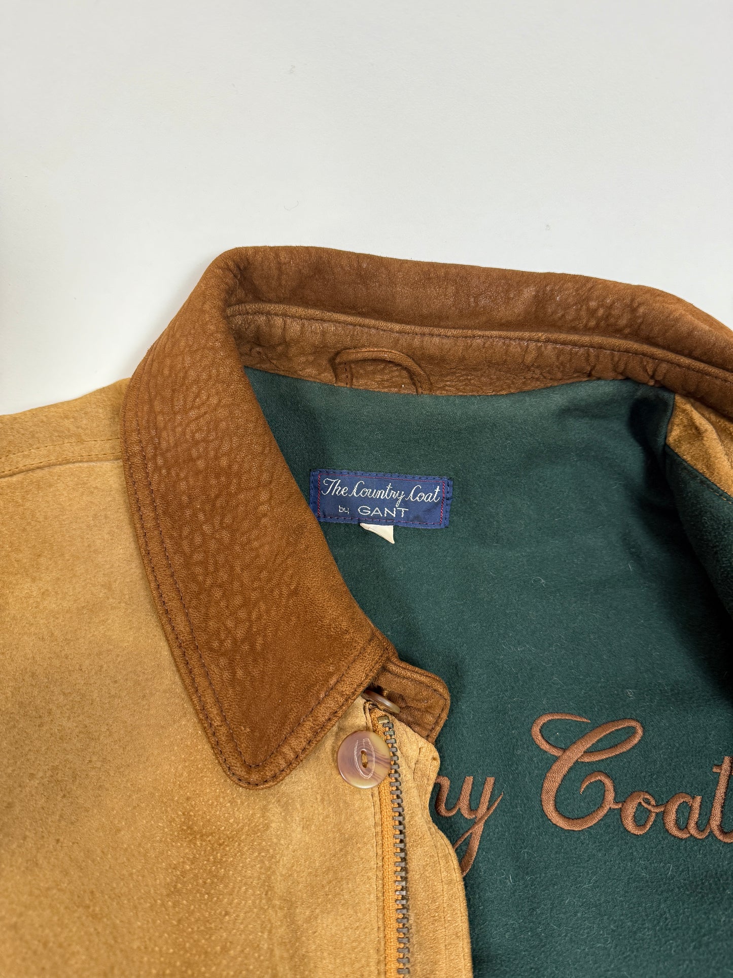 Giaccone Gant “Country coat” vintage pelle scamosciata - XL (52-56)