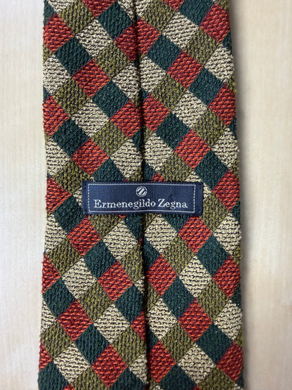 Cravatta Ermenegildo Zegna grenadine a losanghe