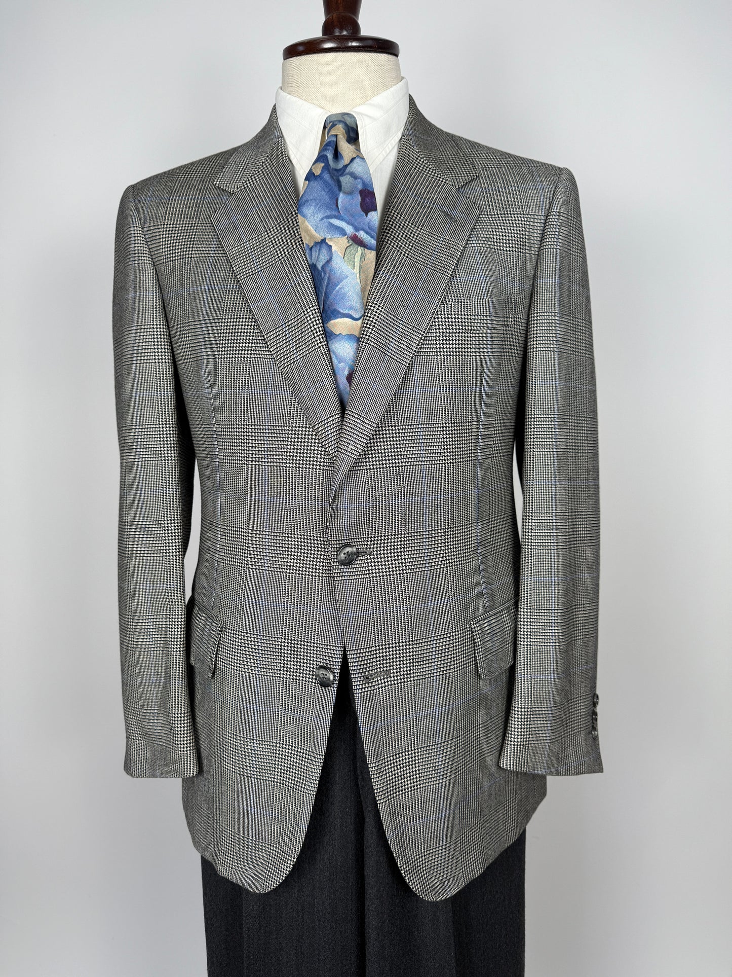 Giacca flanella principe di Galles anni ‘80 - tg. 46/48