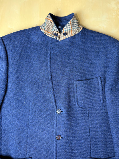 Giacca Etro tweed blu china - tg. 52