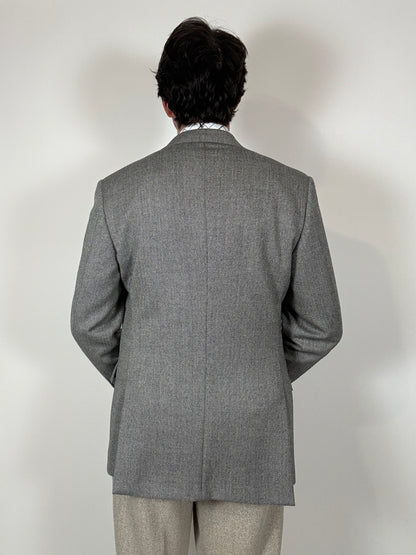 Giacca Pierre Cardin anni ‘90 spigato grigio - tg. 50