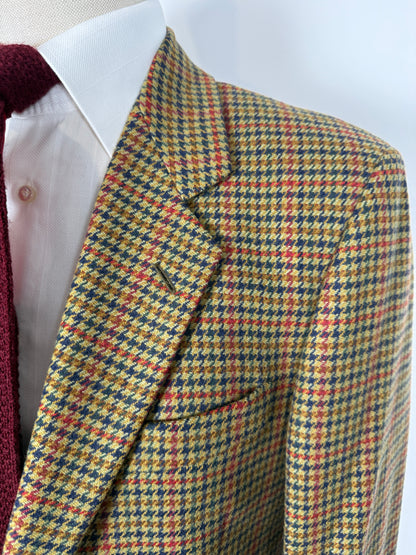 Giacca anni ‘80 pied-de-poule in misto lana - tg. 48