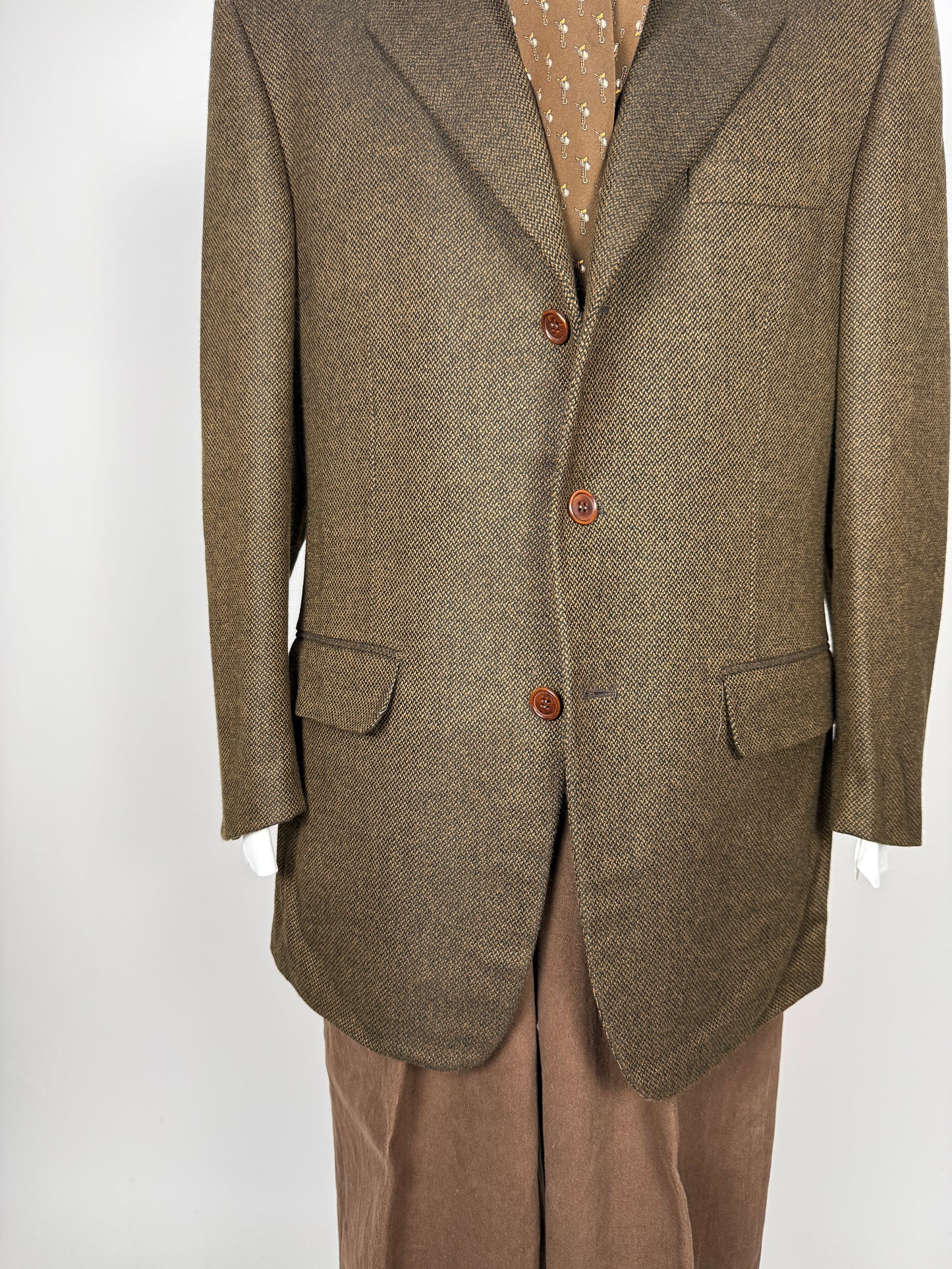 Giacca in puro cashmere tessuto Loro Piana - tg. 52