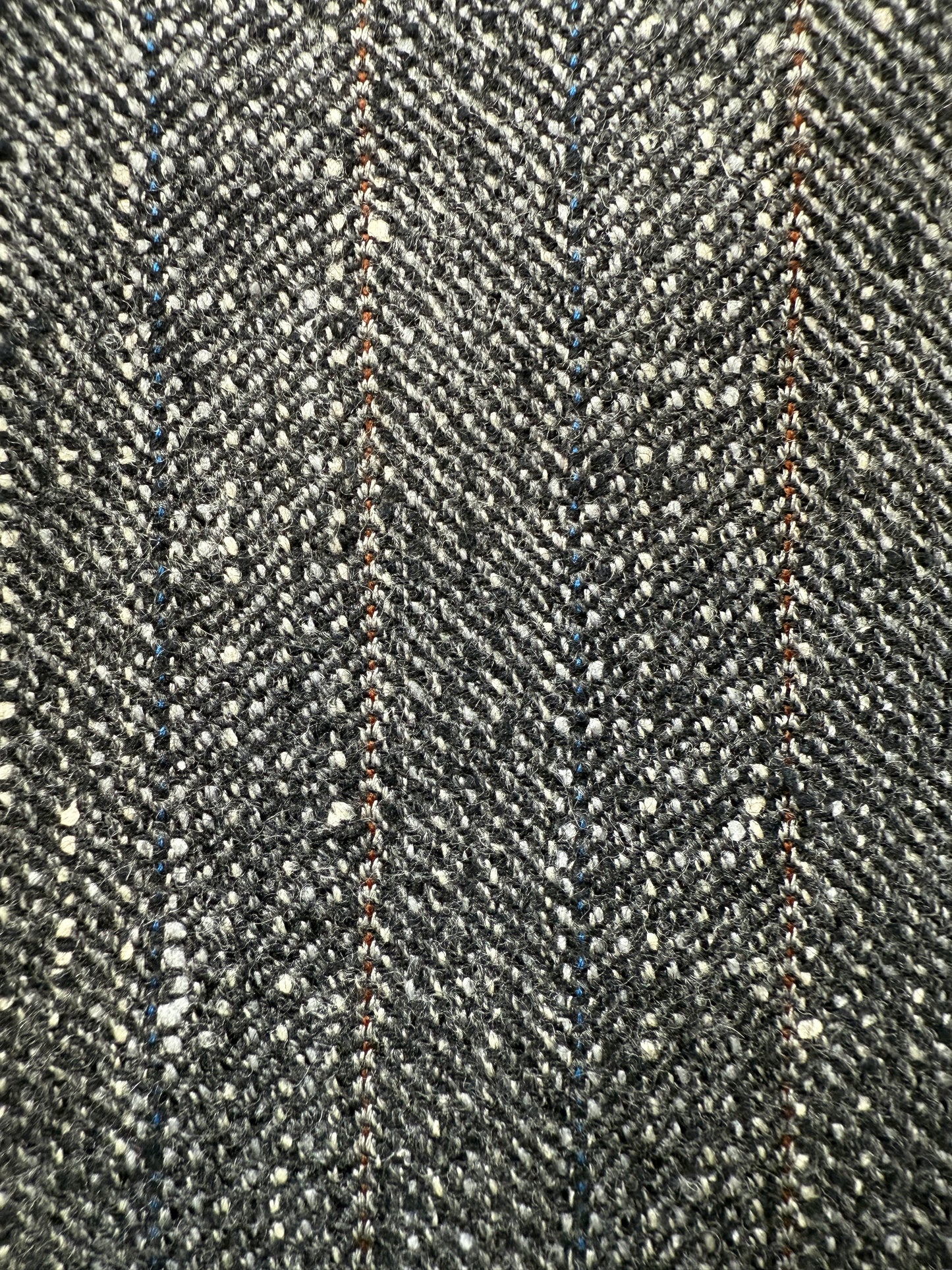 Completo anni ‘70/‘80 tweed lana e seta - tg. 52/54