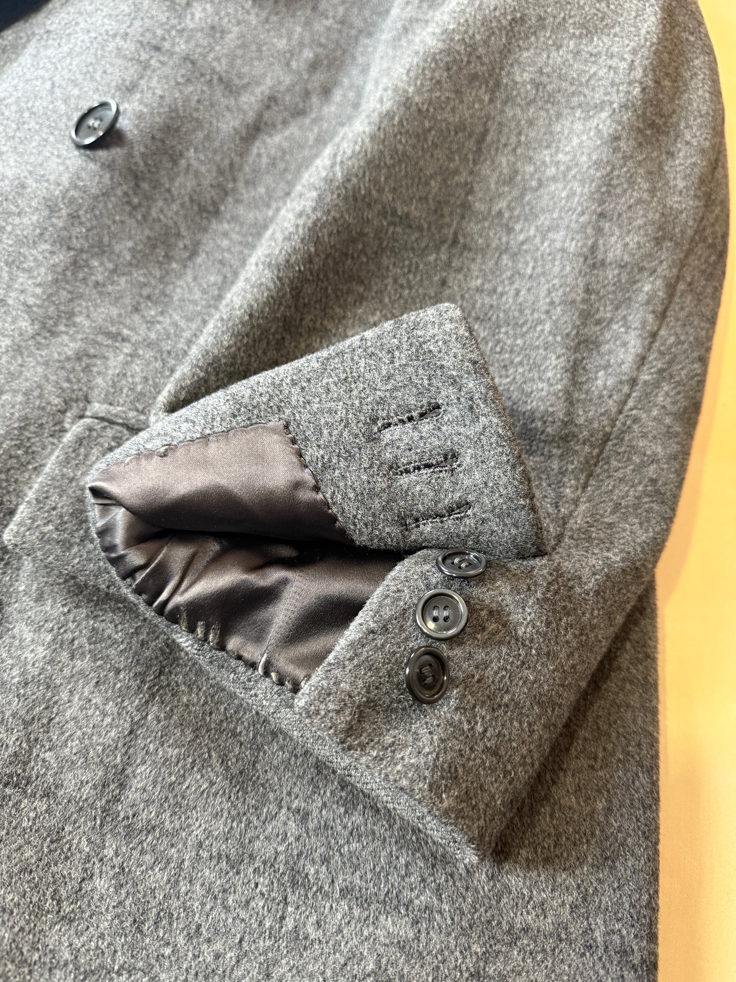 Cappotto doppiopetto sartoriale anni ‘50 - tg. 48-50