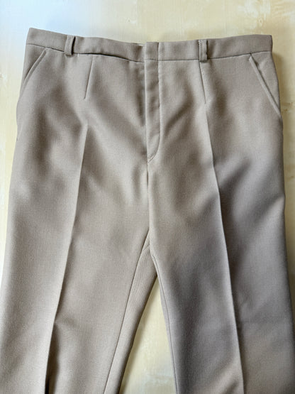 Pantalone sartoriale in cavalry twill anni ‘70 (nuovo) - tg. 56