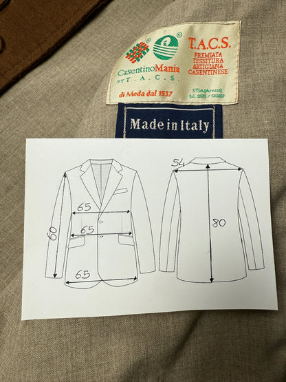 Giacca maremmana in fustagno marrone - tg. 54