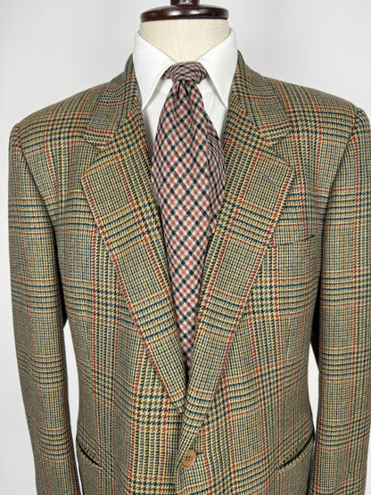 Giacca Hilton anni ‘80 principe di Galles lana e cashmere  - tg. 52