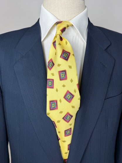 Cravatta Missoni vintage fantasia geometrica