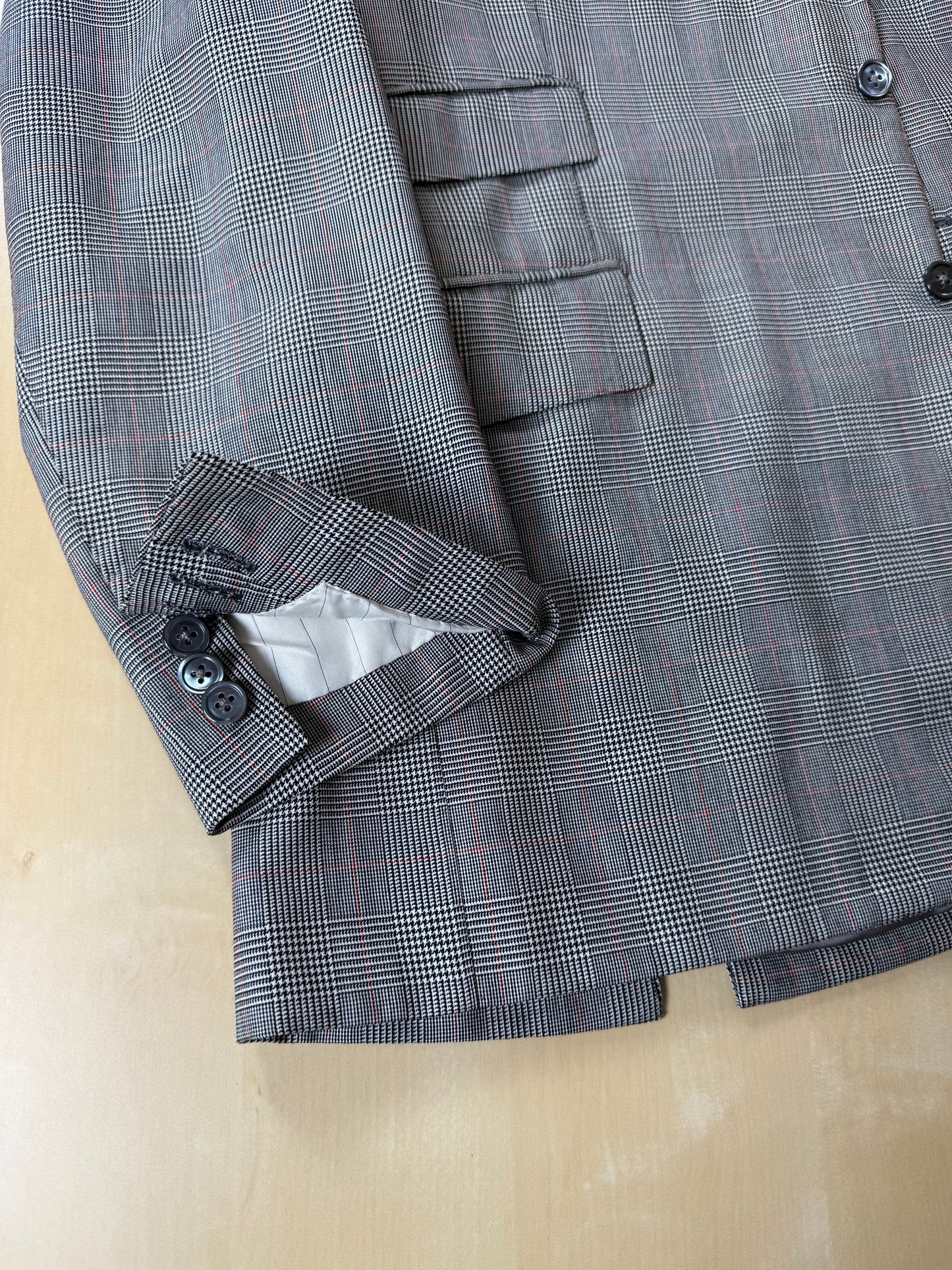 Completo sartoriale principe di Galles pettinato - tg. 54/56