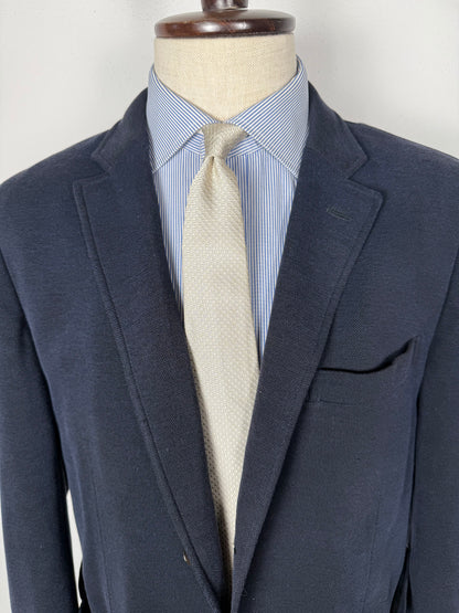 Giacca Caruso destrutturata in piquet di cotone - tg. 54/56