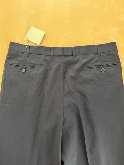 Pantaloni fresco lana stretch blu navy (NOS) - tg. 52/54