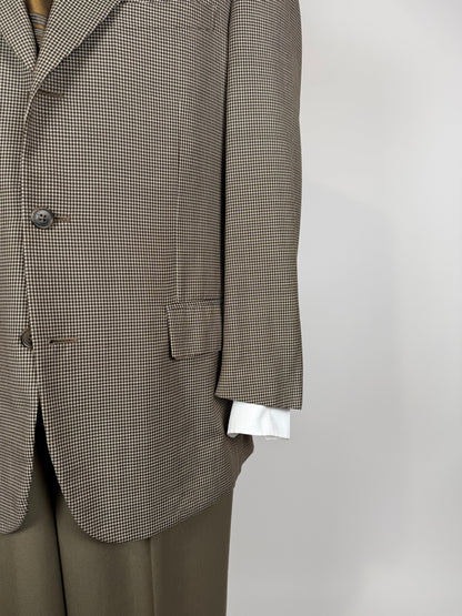 Giacca Corneliani flanella pettinata quadri - tg. 48