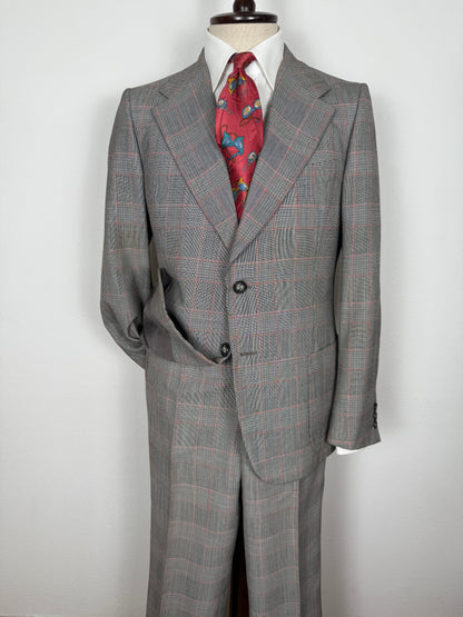 Completo anni '70 principe di Galles pettinato - tg. 50