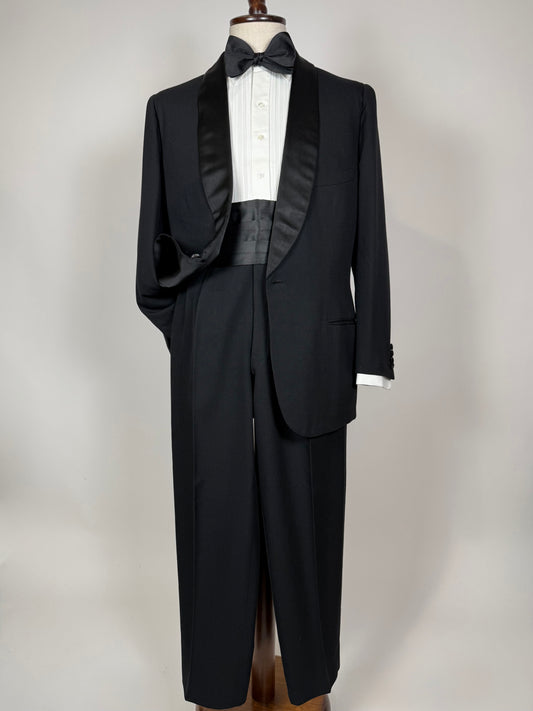 Smoking sartoriale anni ‘50 revers a scialle - tg. 48/50