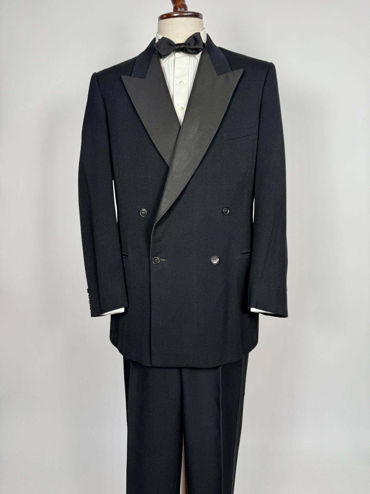 Smoking doppiopetto Burton anni ‘50 - tg. 54, pantaloni 58