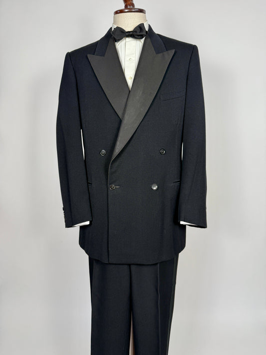 Smoking doppiopetto Burton anni ‘50 - tg. 54, pantaloni 58