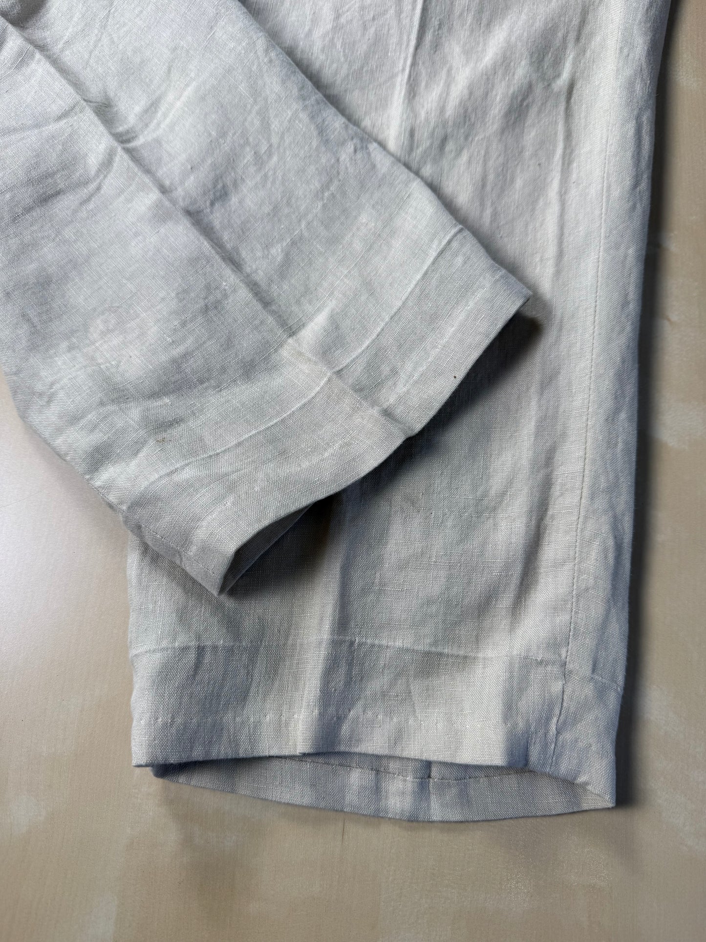 Pantaloni in lino beige - tg. 46