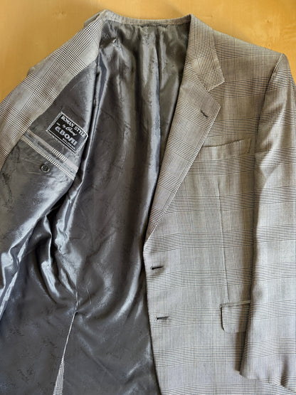 Giacca Brioni principe di Galles lana e seta - tg. 56