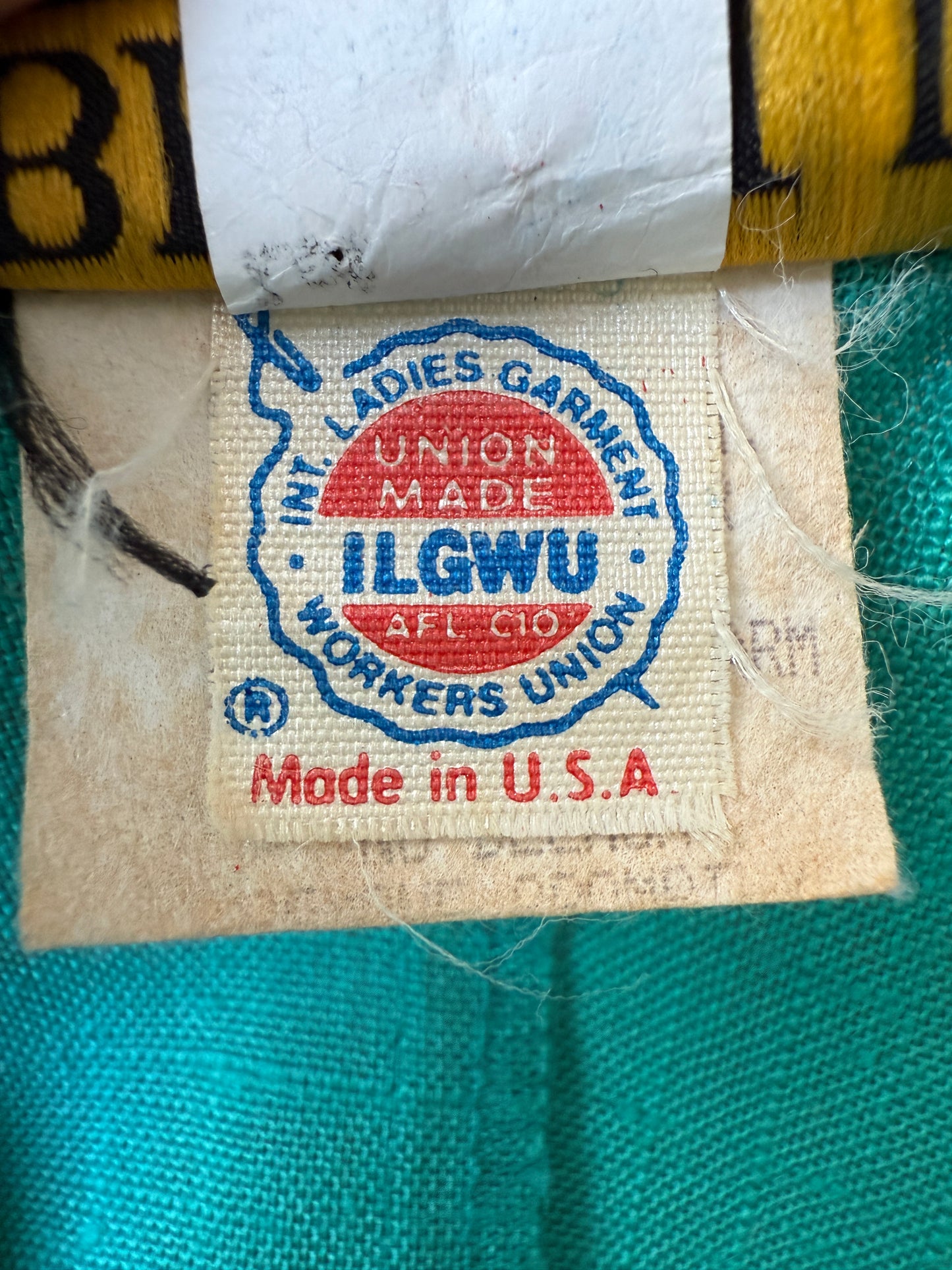 Abito blazer americano anni ‘70/‘80 verde acqua - tg. S/M