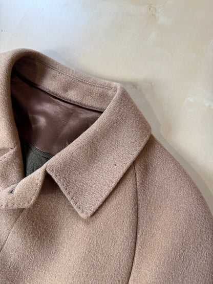 Cappotto raglan anni ‘80 lana e cammello - tg. 46-48