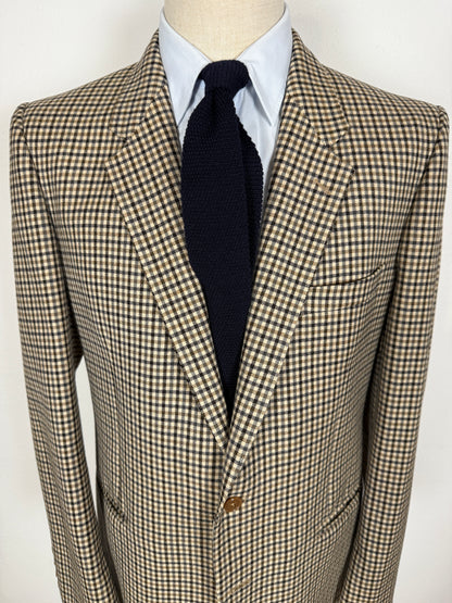 Giacca anni ‘70/‘80 a quadri - tg. 50/52