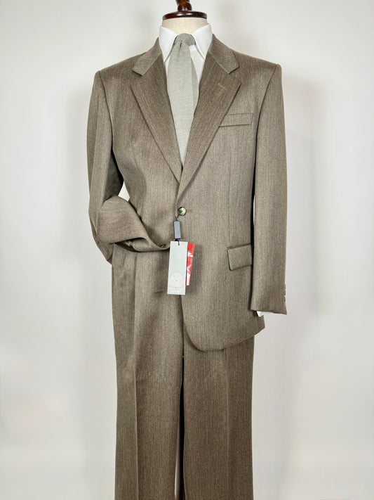 Completo anni ‘80 in covert verde cachi (NOS) - tg. 52